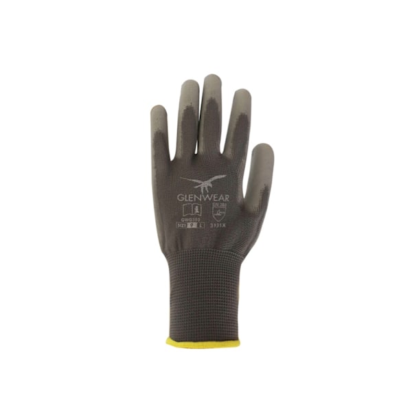 Glenwear Unisex Vuxen PU Handskar XL Grå Grey XL