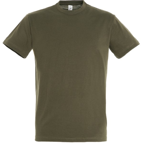 SOLS Herr Regent kortärmad T-shirt XXL Army Army XXL