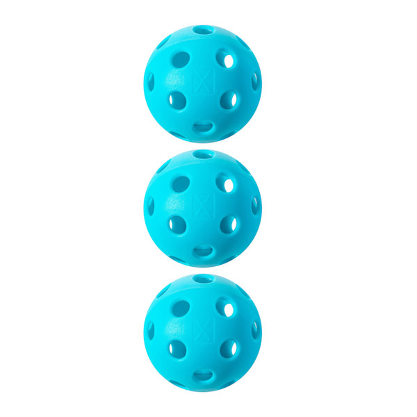 Franklin X-26 Pickleballbollar för inomhusbruk (3-pack) En storlek Blå Blue One Size