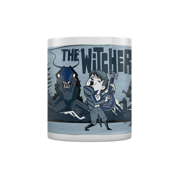 The Witcher Illustrated Adventure Mug En one size blå/svart Blue/Black One Size