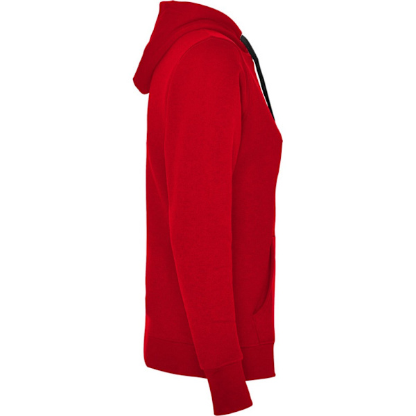 Roly Dam/Kvinnor Urban Hoodie S Röd/Svart Red/Solid Black S