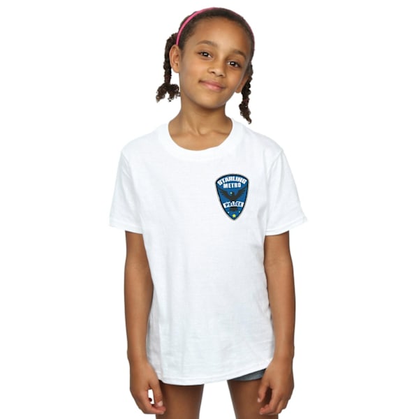 DC Comics Girls Arrow Starling Metro Badge Bomull T-shirt 12-13 White 12-13 Years