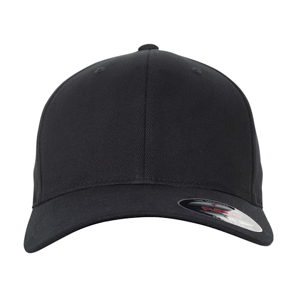 Flexfit Borstad Twill Cap L-XL Svart Black L-XL