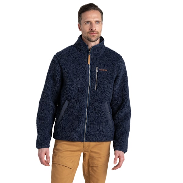 Craghoppers National Trust Winnat Isolerande Fleecejacka för Män Blue Navy XL