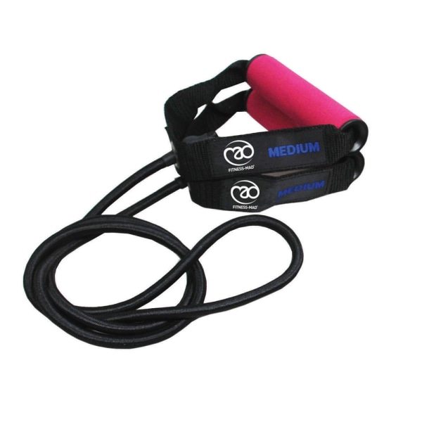 Fitness Mad Resistance Tube Medium Rosa Pink Medium