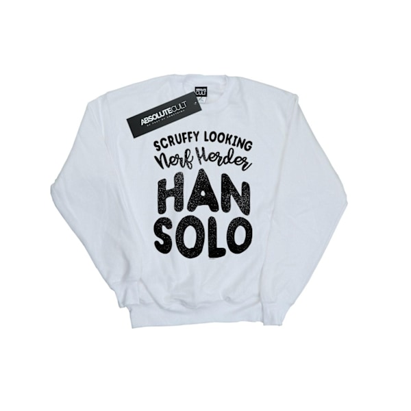 Star Wars Herr Han Solo Legends Tribute Sweatshirt L Vit White L