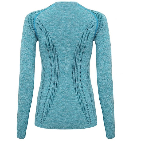 TriDri Dam/Kvinnor Sömlös 3D Passform Multi Sport Prestanda Lång Turquoise L