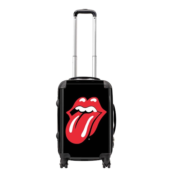 RockSax Classic Tongue The Rolling Stones Hardshell 4-hjulig kabinväska Black/Red One Size