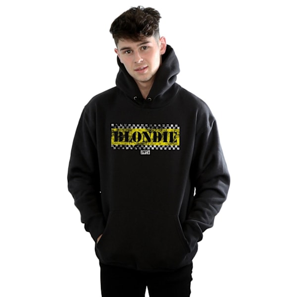 Blondie Mens Taxi 74 Hoodie L Svart Black L