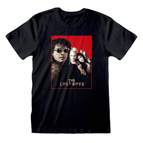 The Lost Boys Unisex Adult Poster T-Shirt XXL Svart Black XXL