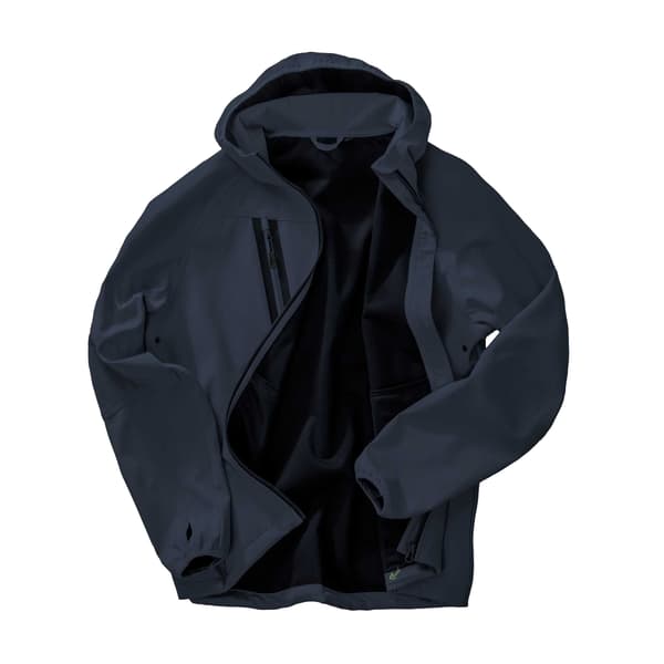 Result Recycled Herr Tryckt Återvunnen 3-lagers Casual Soft Shell Navy L