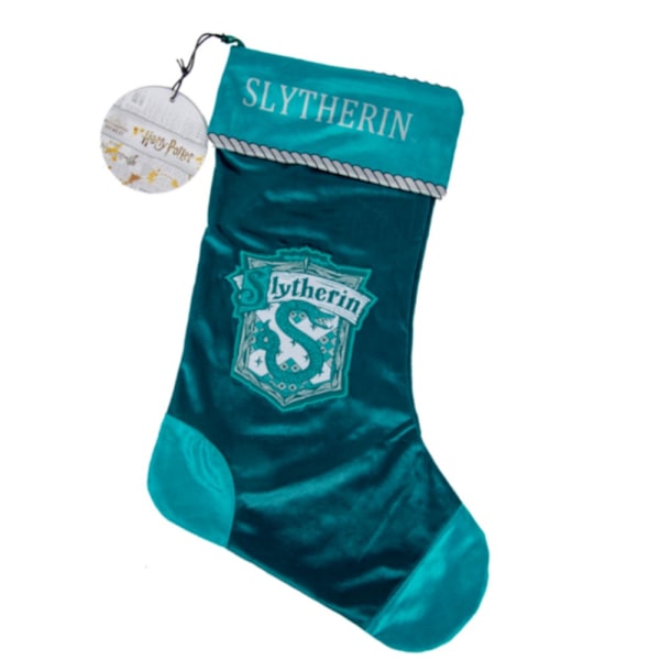 Harry Potter Slytherin Julstrumpa One Size Grön Green One Size