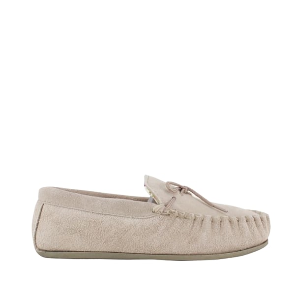 Mokkers Dam/Kvinna Lily Slip On Tofflor 4 UK Sten Stone 4 UK