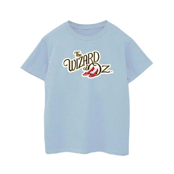 Trollkarlen från Oz Pojkar Skor Logo T-Shirt 3-4 År Baby Blue Baby Blue 3-4 Years