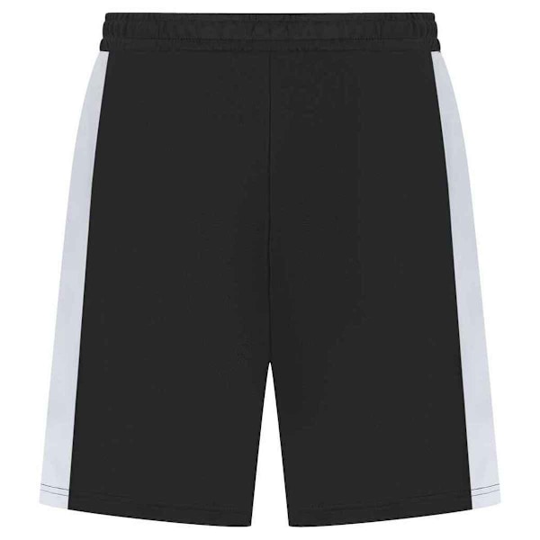 Finden & Hales Barn/Barn Knitted Sweatshorts 5-6 År Bl Black/White 5-6 Years