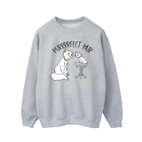 Disney Herr The Aristocats Purrfect Pair Sweatshirt L Sports Grå Sports Grey L