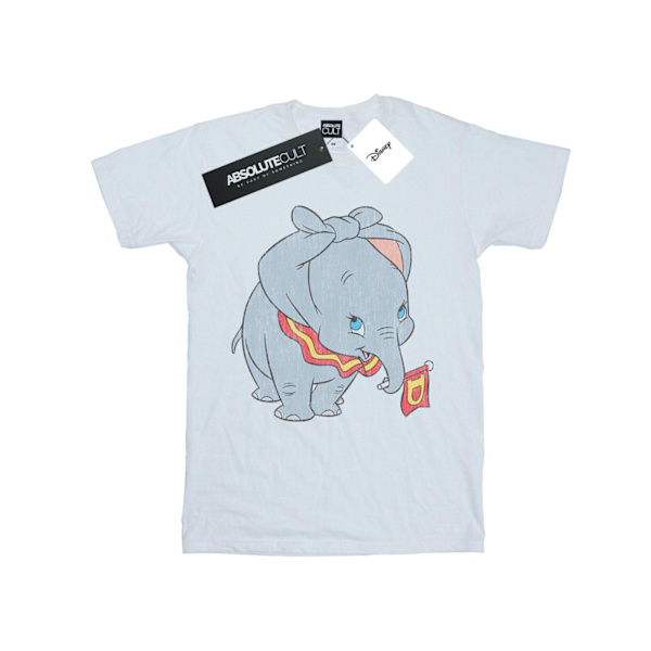 Disney Boys Dumbo Classic Tied Up Ears T-Shirt 12-13 år Vit White 12-13 Years