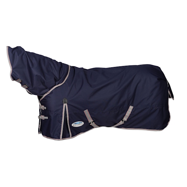 Weatherbeeta Comfitec Essential Avtagbar Hals Mellanvikt 220g Navy/Silver/Red 4´ 3