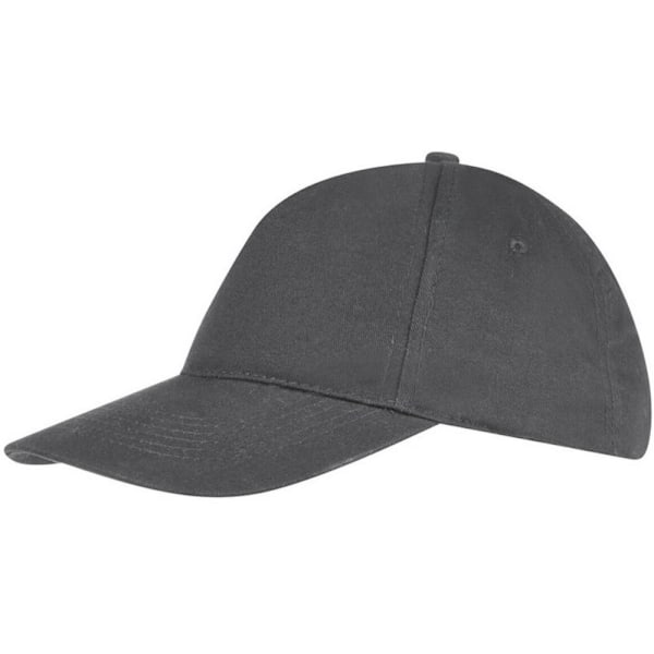 SOLS Unisex Sunny 5 Panel Baseball Cap ONE Mörkgrå Dark Grey ONE