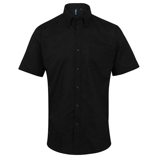 Premier Herr Signatur Kortärmad Skjorta 18.5in Svart Black 18.5in