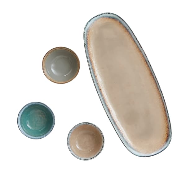 Vinga Nomimono Serveringsskål Set One Size Beige Beige One Size