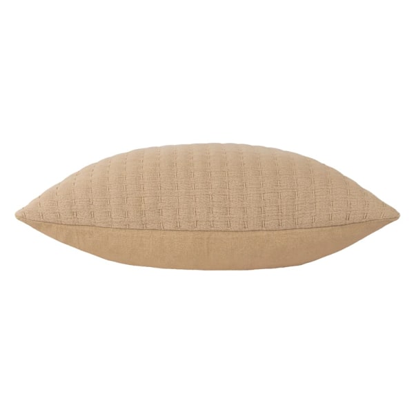 Yard Hush Bomull Linjär Kuddfodral 45cm x 45cm Taupe Taupe 45cm x 45cm