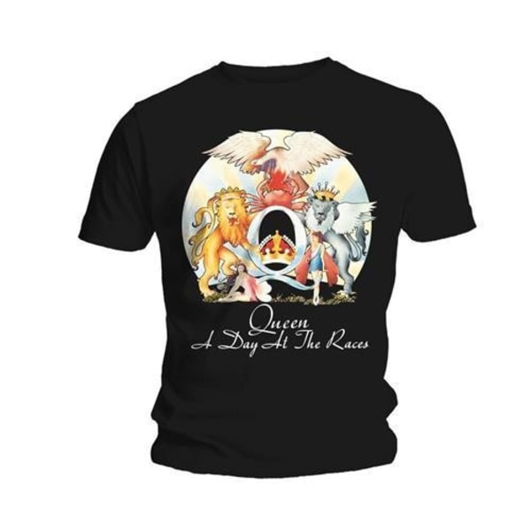 Queen Unisex Adult A Day At The Races T-Shirt M Svart Black M