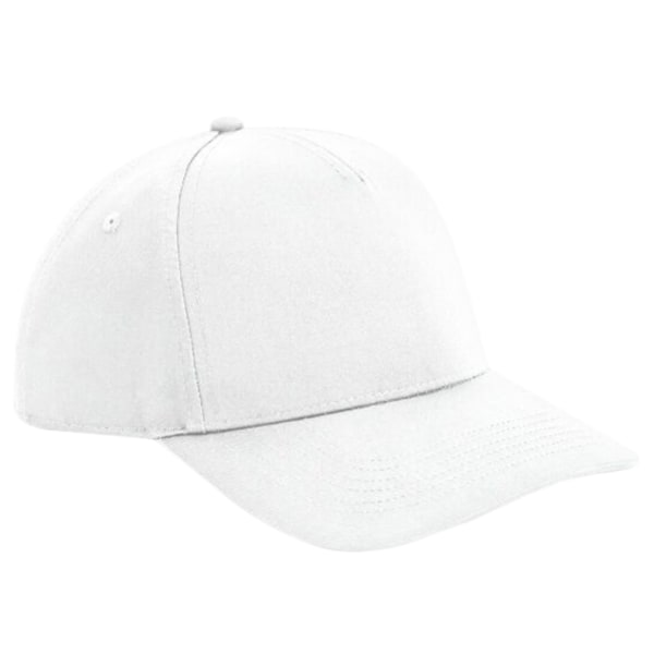 Beechfield Urbanwear 5 Panel Snapback Cap One Size Vit White One Size