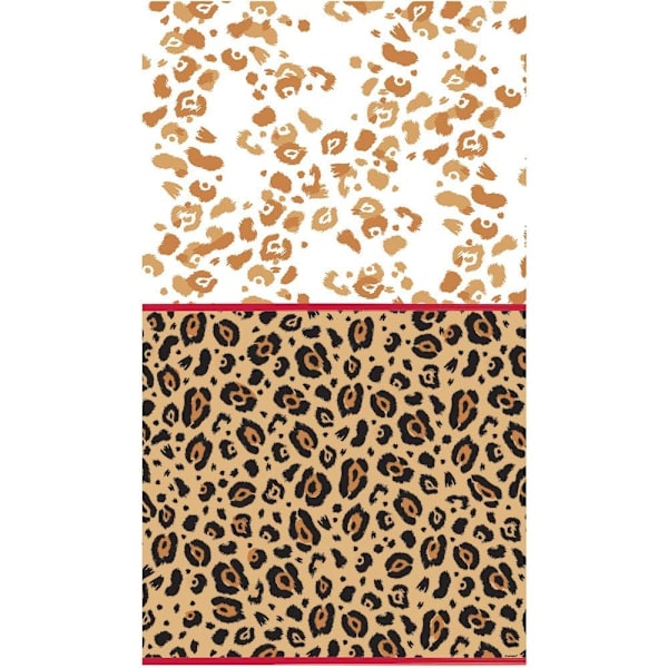Unik festplast Cheetah Print festbordsduk En storlek B Brown/Black One Size