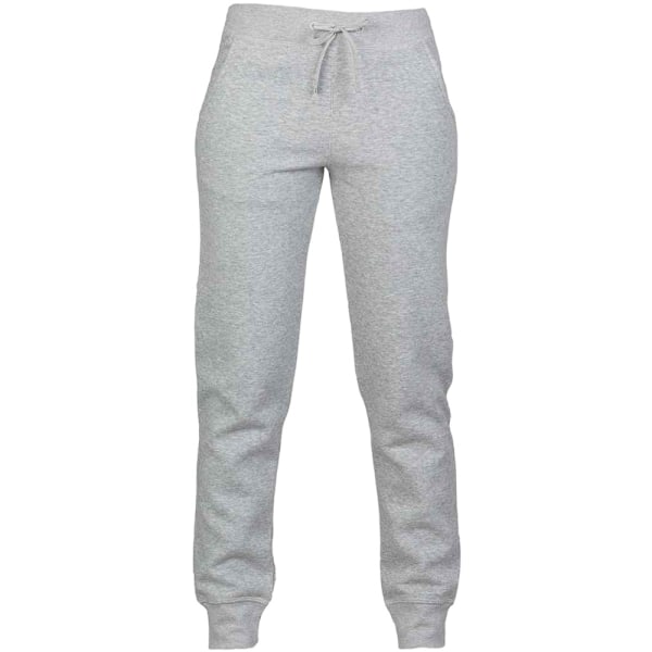 Skinni Fit Dam/Dam Heather Cuffed Slim Jogging Bottoms 10 Heather Grey 10 UK