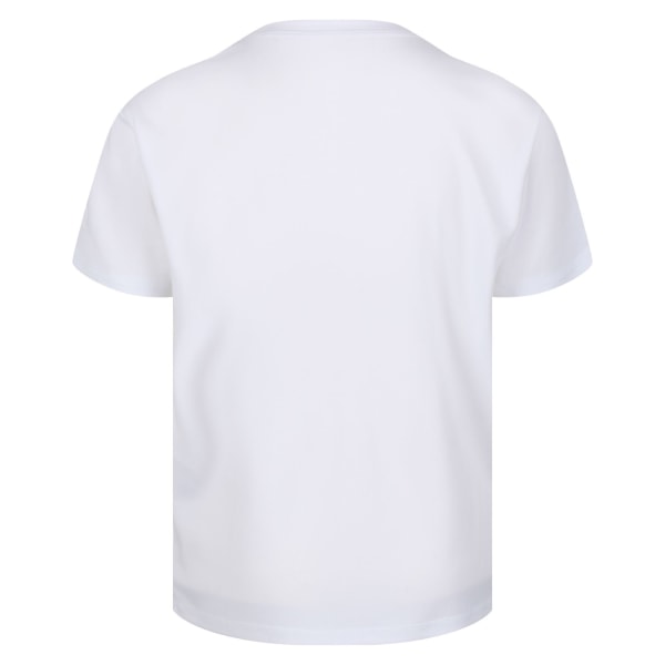 Regatta Childrens/Kids Alvarado VI Leaves T-Shirt 7-8 år Whi White 7-8 Years