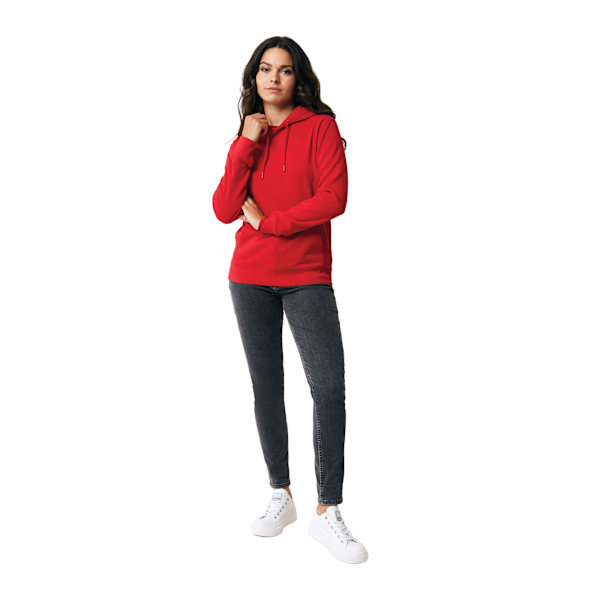 Iqoniq Unisex Vuxen Rila Återvunnen Bomull Lättvikts Hoodie M R Red M