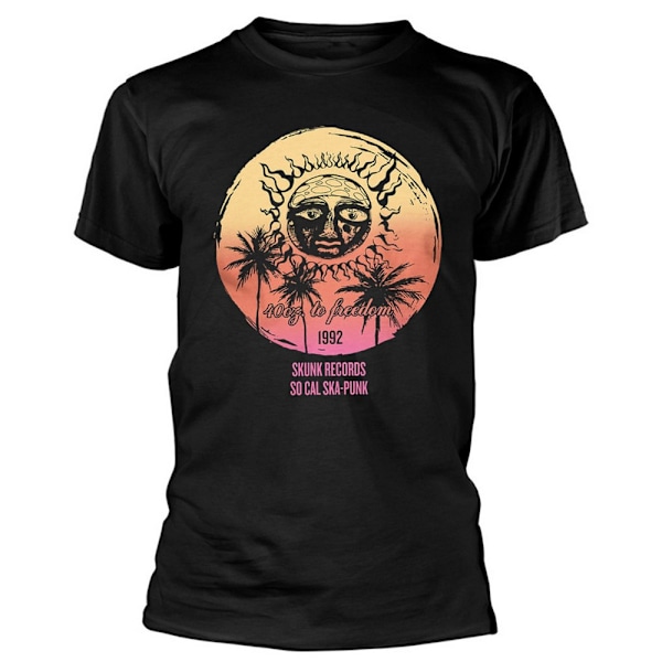 Sublime Unisex Adult Skunk Records Bomull T-shirt S Svart Black S