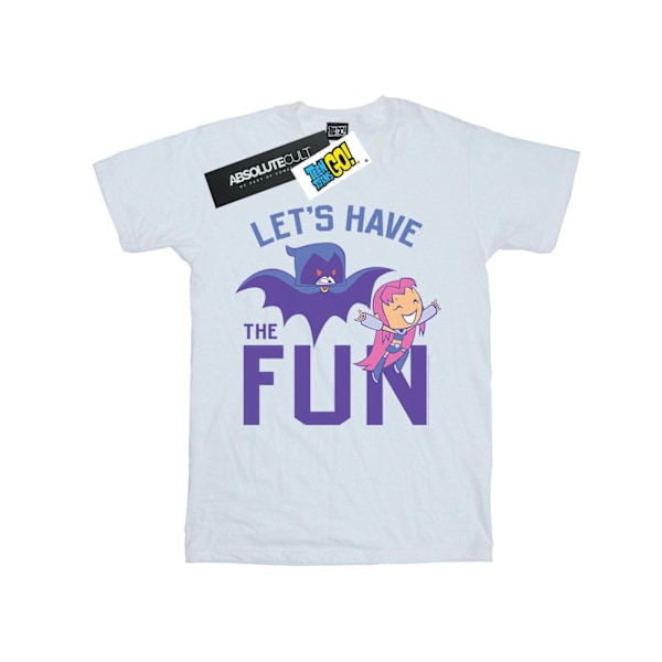 DC Comics Dam/Dam Teen Titans Go Let´s Have The Fun Cotto White XXL