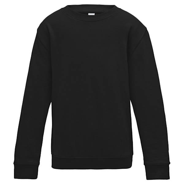 AWDis Just Hoods Barn/Kids Sweatshirt 7-8 År Jet Black Jet Black 7-8 Years