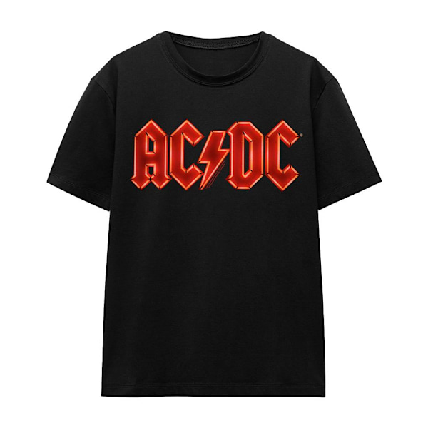 AC/DC Unisex Vuxen PWR-UP Logo T-Shirt S Svart Black S