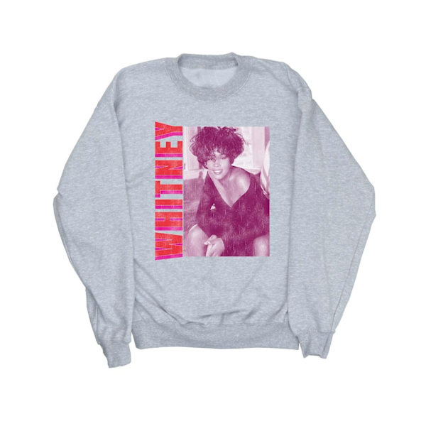 Whitney Houston Dam/Damer Whitney Pose Sweatshirt M Sports Sports Grey M