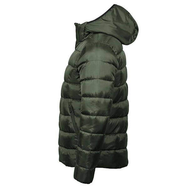 Tee Jays Herr Lätt Vadderad Jacka XS Mörkgrön Deep Green XS
