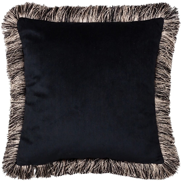 Furn Wildcat Fransad Sammets Tiger Kuddfodral 45cm x 45cm Jun Jungle Green 45cm x 45cm