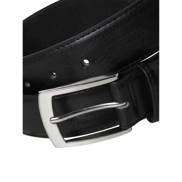 Jack And Jones Herr Läderbälte 105cm Svart Black 105cm