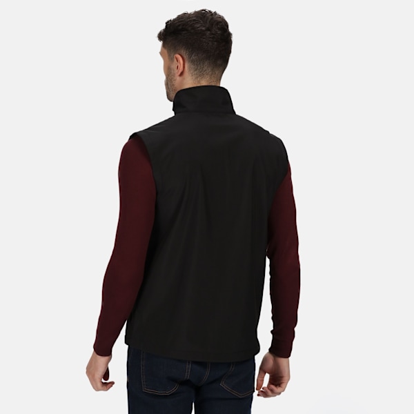 Regatta Herr Octagon 3-lagers Tryckbar Softshell Väst 4XL Black 4XL