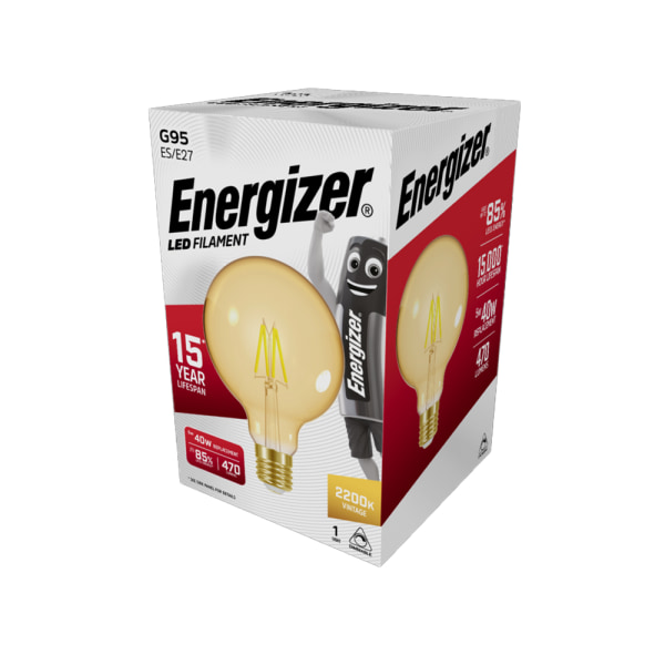 Energizer E27 glödlampa One Size Vit White One Size