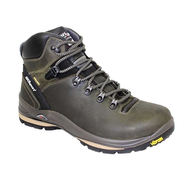 Grisport Mens Saracen Waxy Läder Walking Boots 9 UK Grön/Bla Green/Black 9 UK