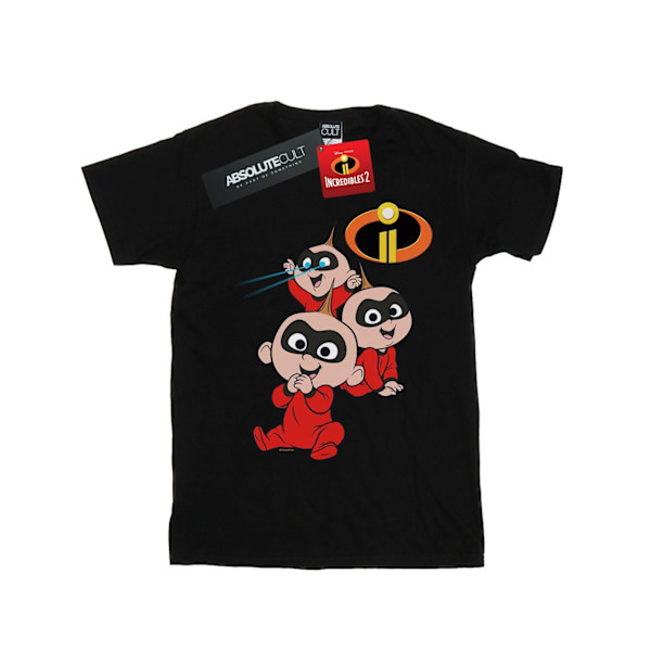 Disney Boys The Incredibles Jak Jak T-Shirt 5-6 år Svart Black 5-6 Years