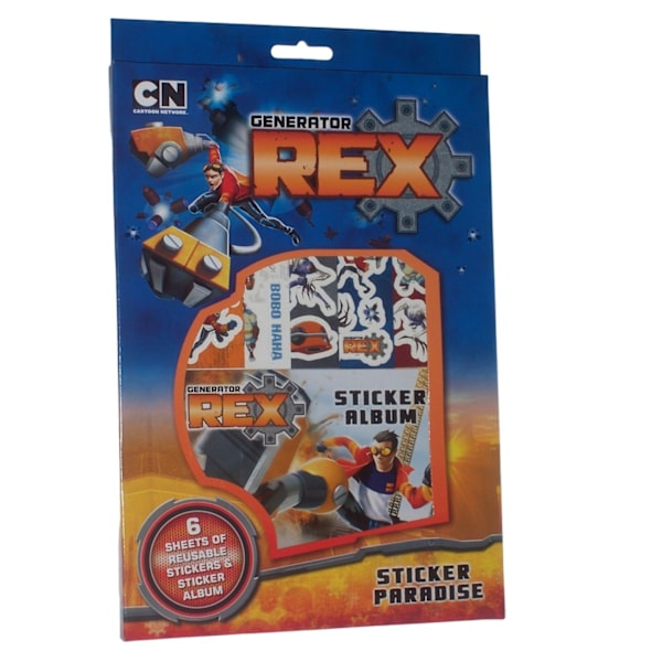 Generator Rex Paradise Stickers Set En Storlek Flerfärgad Multicoloured One Size