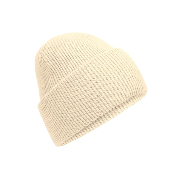 Beechfield Unisex Vuxen Klassisk Djup Manschett Mössa En Storlek Van Vanilla One Size