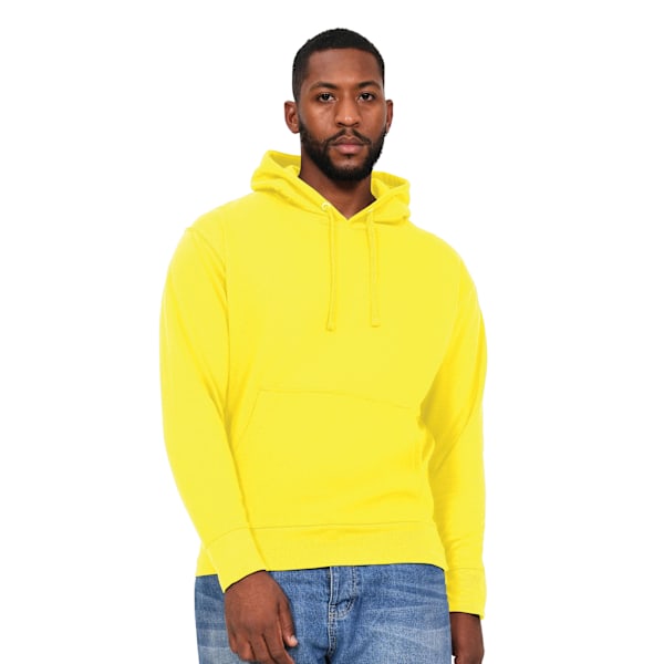 Casual Classics Herr Ringspun Bomulls Hoodie M Gul Yellow M