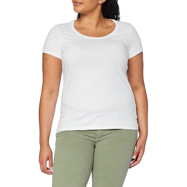 Stedman Womens/Ladies Claire Crew Neck Tee S Vit White S