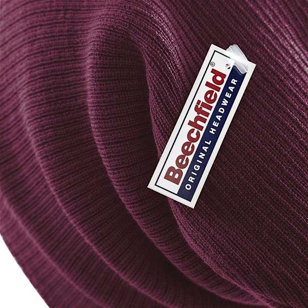 Beechfield Unisex Slouch Vintermössa En Storlek Bourgogne Burgundy One Size
