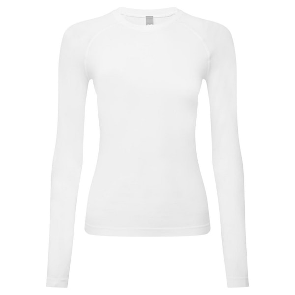 Onna Dam/Kvinnor Ostoppbar Frisk Underscrub Enfärgad Baslager White XL